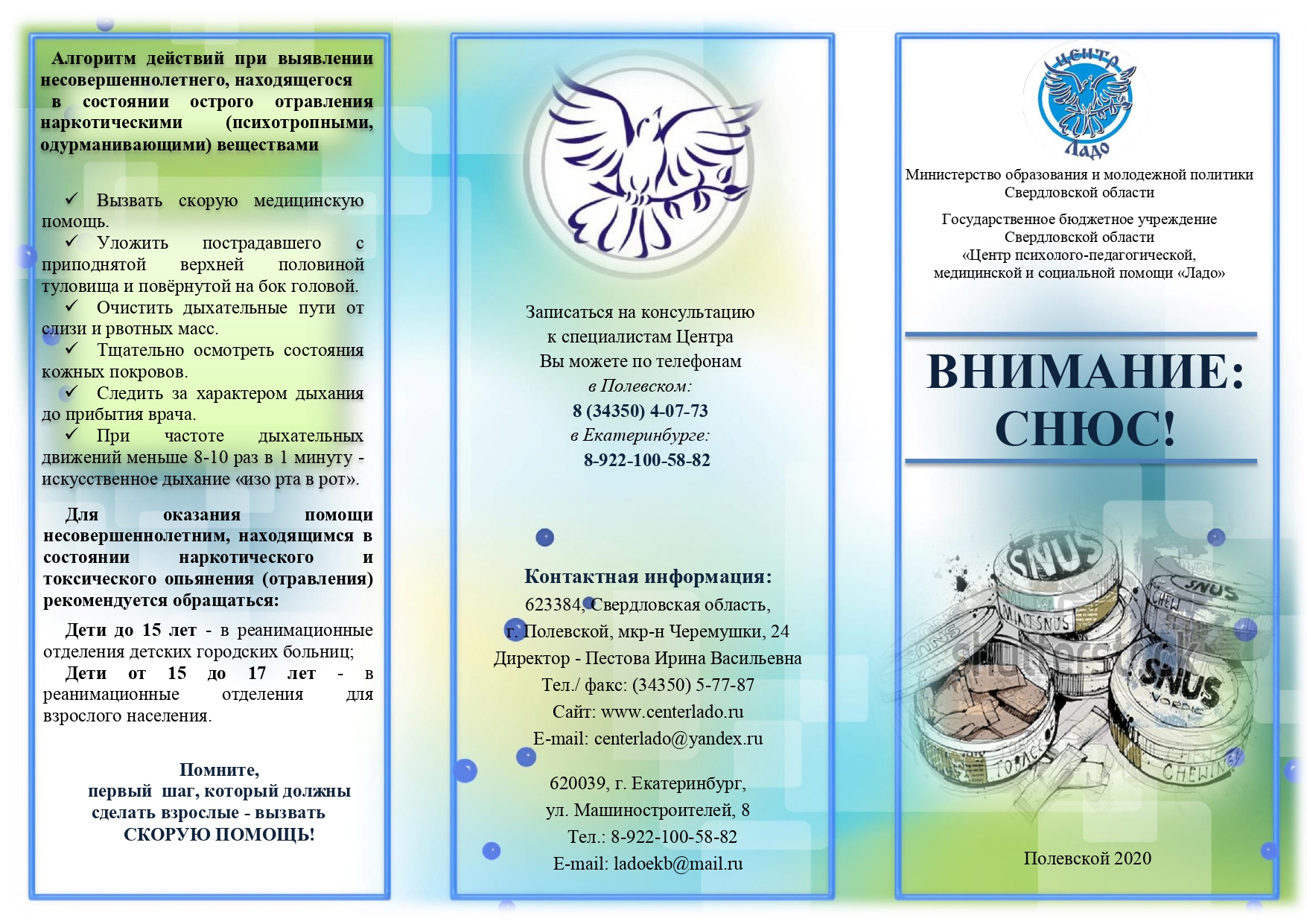 буклет Внимание СНЮС page 0001